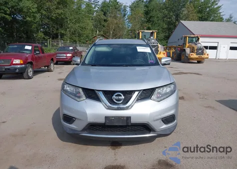 2016 Nissan Rogue Sv из США, поврежденный, VIN KNMAT2MV8GP642531